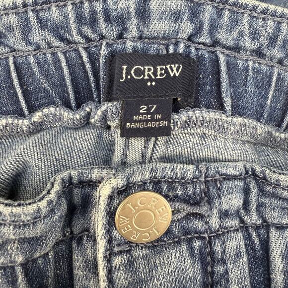 J. Crew Jeans Women's 27 (4) Blue Paper Bag Signature Stretch Preppy Classic - Picture 6 of 13